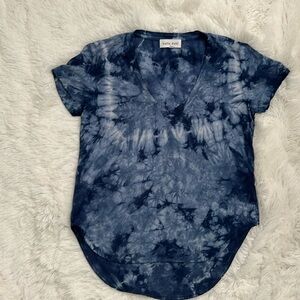 Bella Dahl Tie-Dye Blue T-Shirt